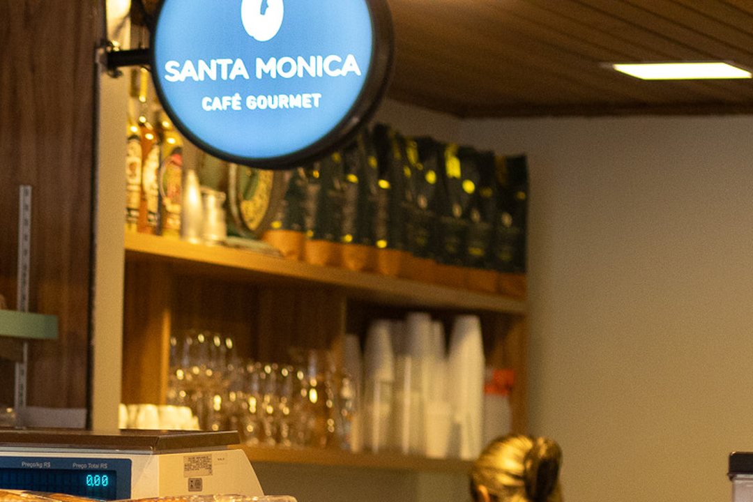 Balcão de café da Panificadora da Vila II
